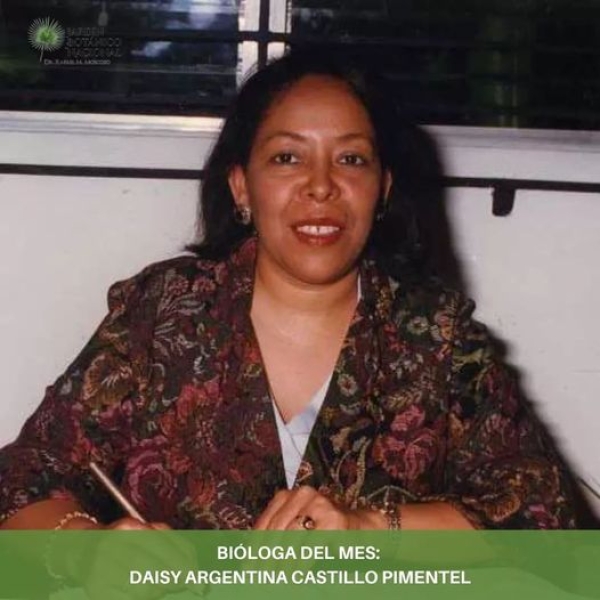 Bióloga del mes: Daisy Argentina Castillo Pimentel